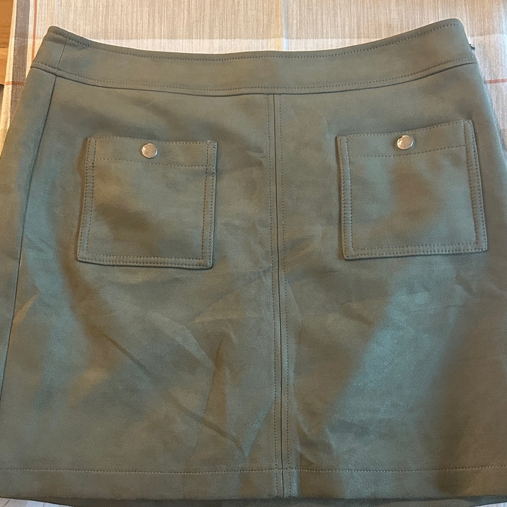 Olive Green Women's Skirt